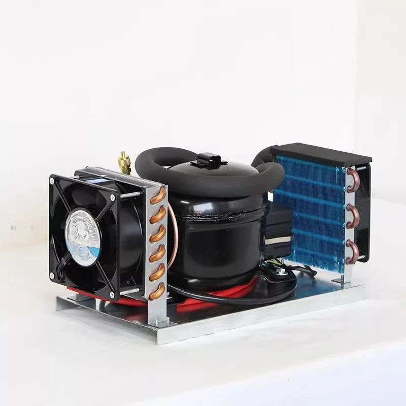 QD52A Small Air-cooled Unit 220VR134a Refrigeration Integrated Unit Can Be Turned on For Refrigeration and Temperature Control
