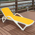 Outdoor bed-in hotel B & B, indoor swimming pool Plastic Teslin loungers