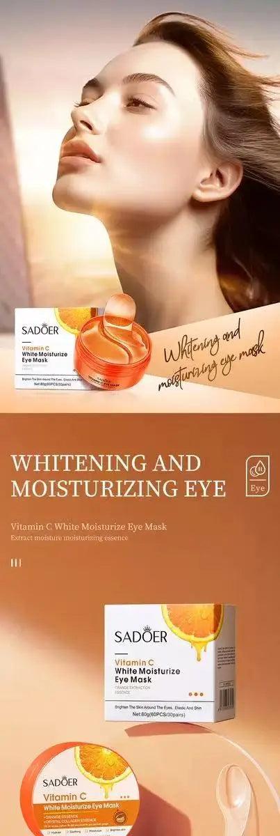60 pieces of SADOER multi combination collagen eye mask, anti dark circles, eye bags removal, moisturizing, firming, eye patch,