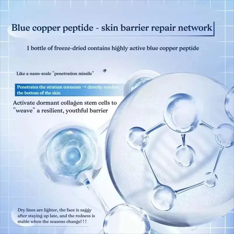 10 Vials Facial Trial Size 3Ml BAC Purified Water Skin Care Serum Cap Color Random