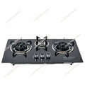 Kitchen Appliance Built-in Cooktops Tempered Glass Top  3 Burner Gas Stove