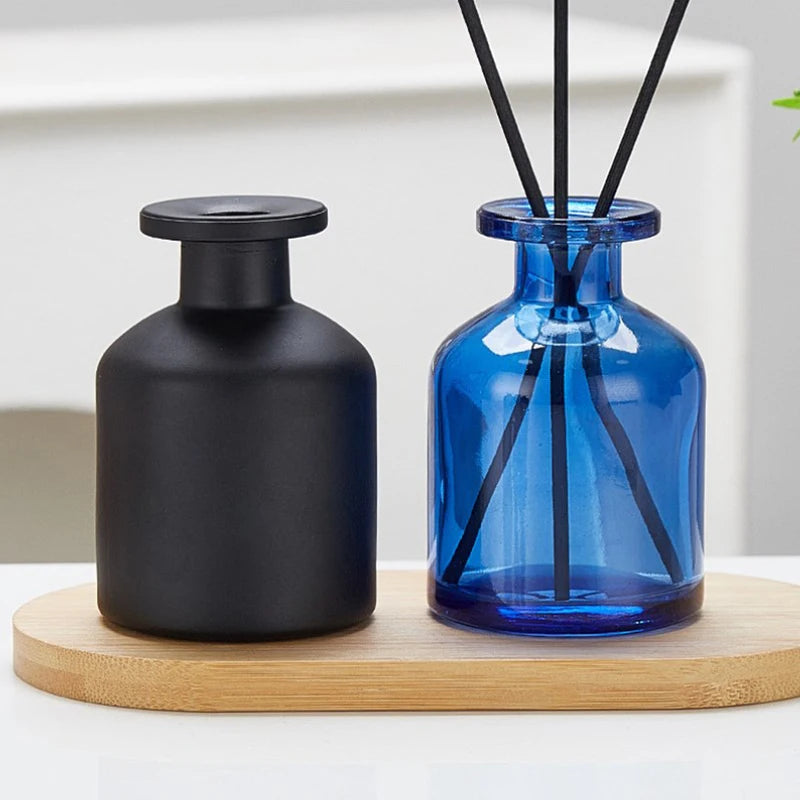 1Pcs 50ml Home Fragrance Diffuser Bottle Party Gifts Glass Container Reed Diffuser Essential Oil Bottle Oil Diffusers Sticks