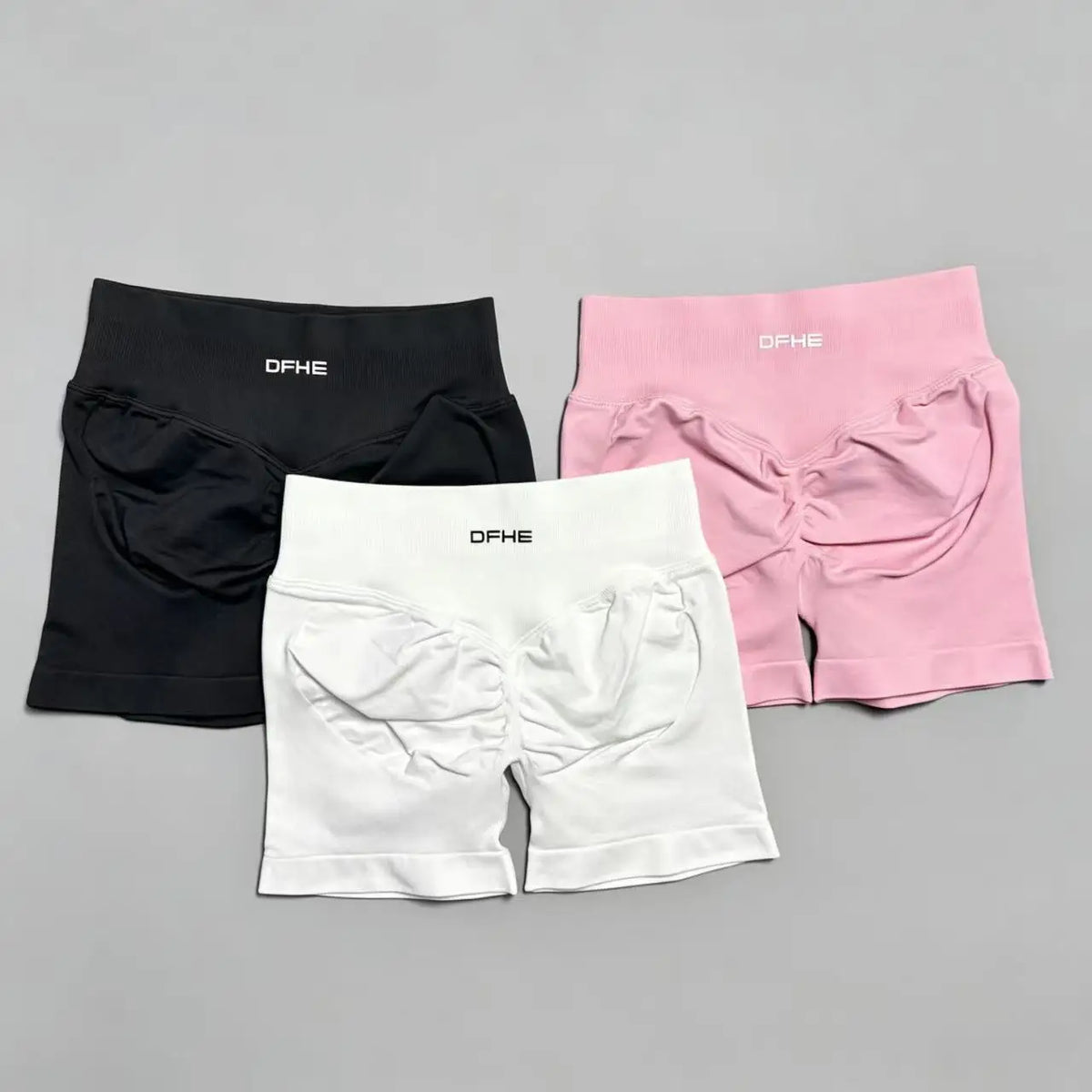 DFHE Camisole Fitness Shorts, High Waisted and Hip Lifting Yoga Shaping Shorts, Breathable Sports Running Fitness Shorts