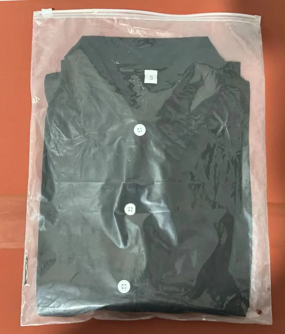 Large Size Cotton Blend Hot Selling Men's Long Sleeved Lapel Shirt Summer Solid Color Stand Up Collar Casual Beach Style