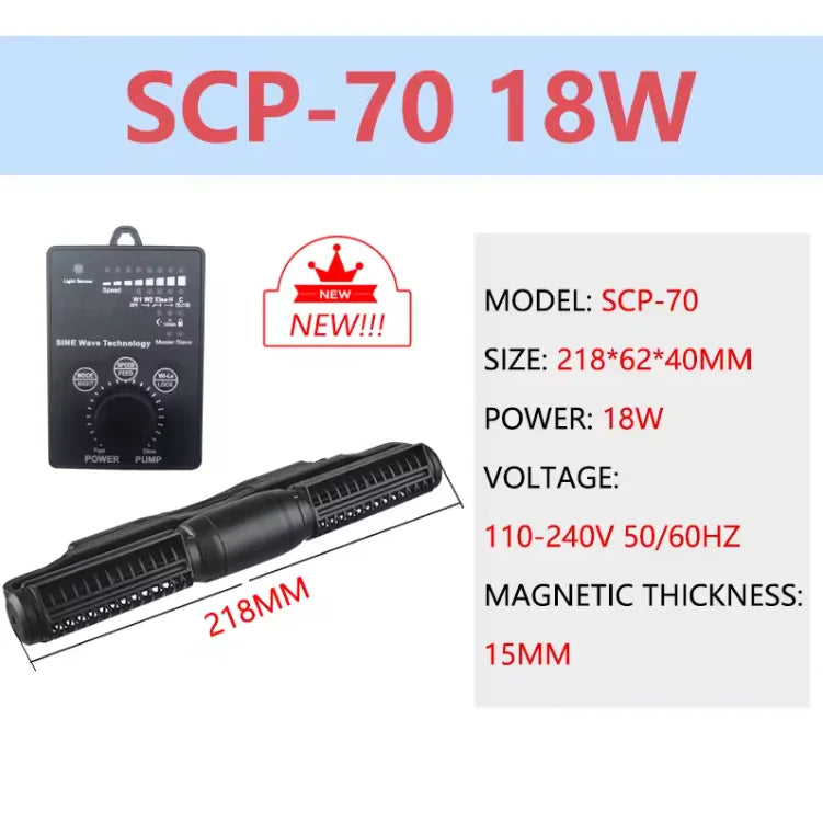Jebao Jecod Marine Aquarium Wave Maker For Wireless Master Slave Pump Control WIFI DCW MCP 70 90 120 150 Cross Flow Wave Pump