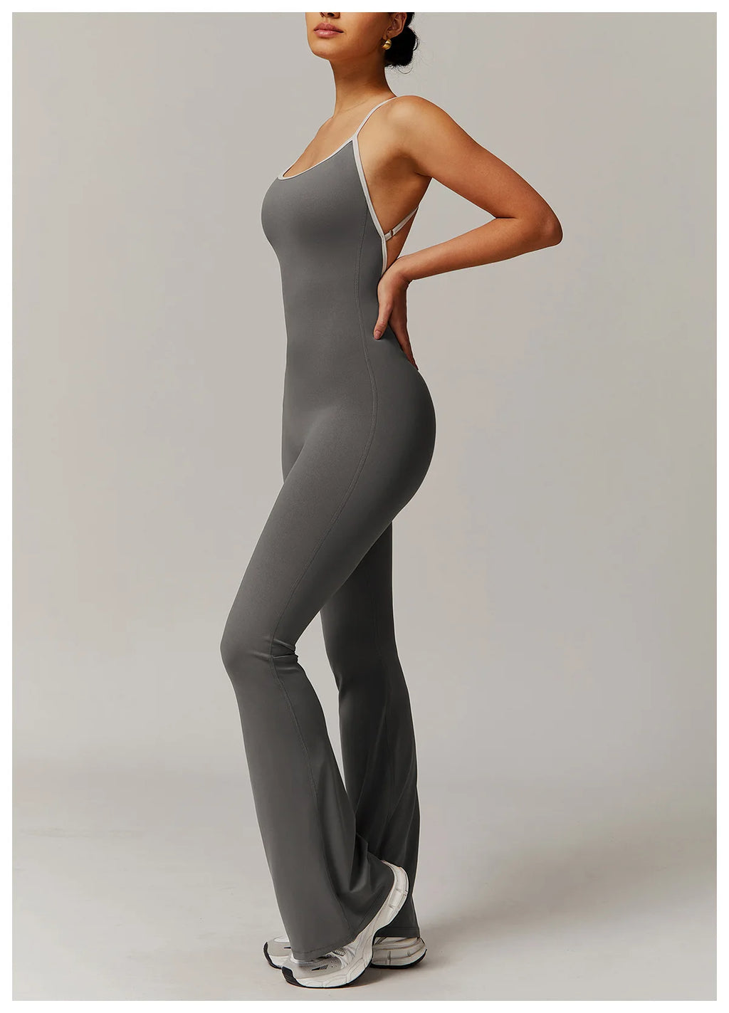 One-Piece Fitness Rompers Stretch Training Suits Back V-Neck Sexy Suit Gym Set Women Training Suit Sportswear Women Sports Suit