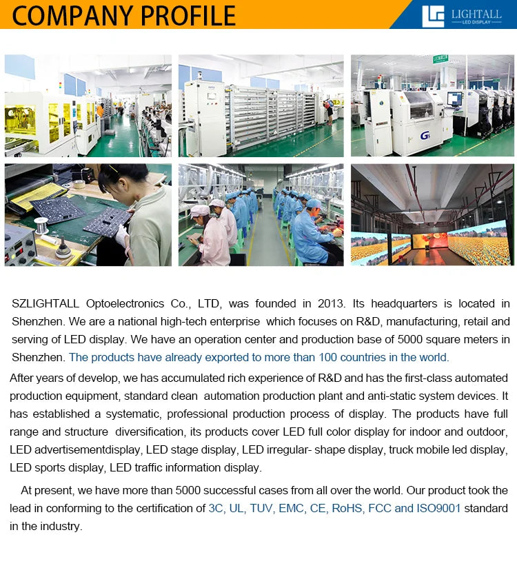 Hot Sale LED Screen Outdoor P3.9 Led Advertising Billboard 500x500mm Led Display Panel Rental