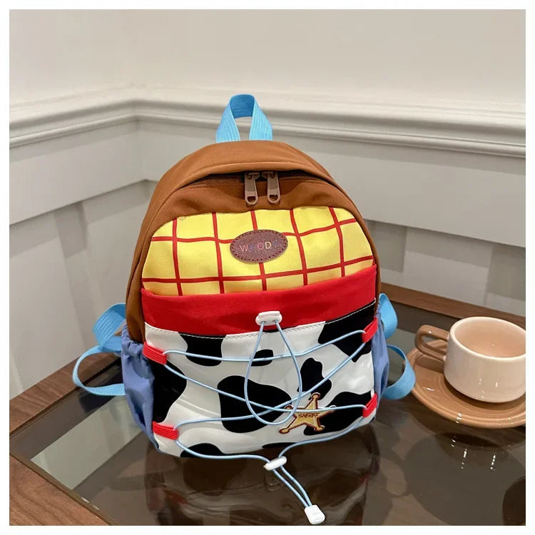 Cartoon Fashionable and Casual Women's Backpack Cute Cow Print Backpack Soft and Durable Fabric Backpack Suitable for Daily Use