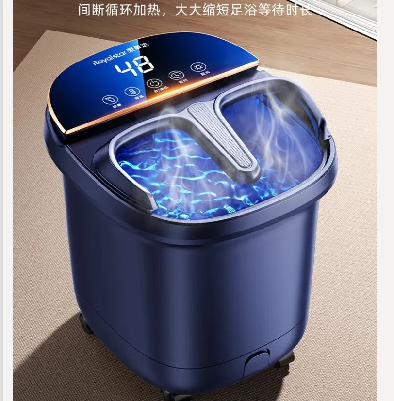 220V Royalstar Foot Spa Bath Massage Bucket with Heating and Constant Temperature Electric Automatic WDB