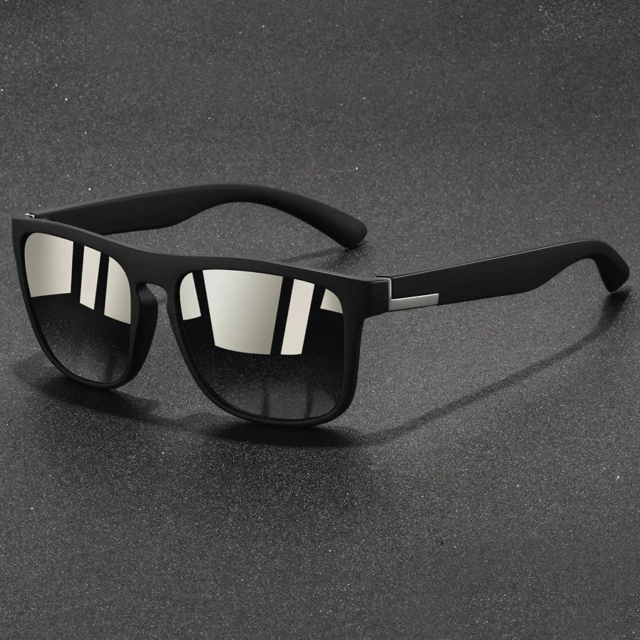 Fashion Vintage Square Sunglasses Men Women Fishing Driving Man Luxury Brand Designer Sun Glasses Anti-Glare Retro Eyewear