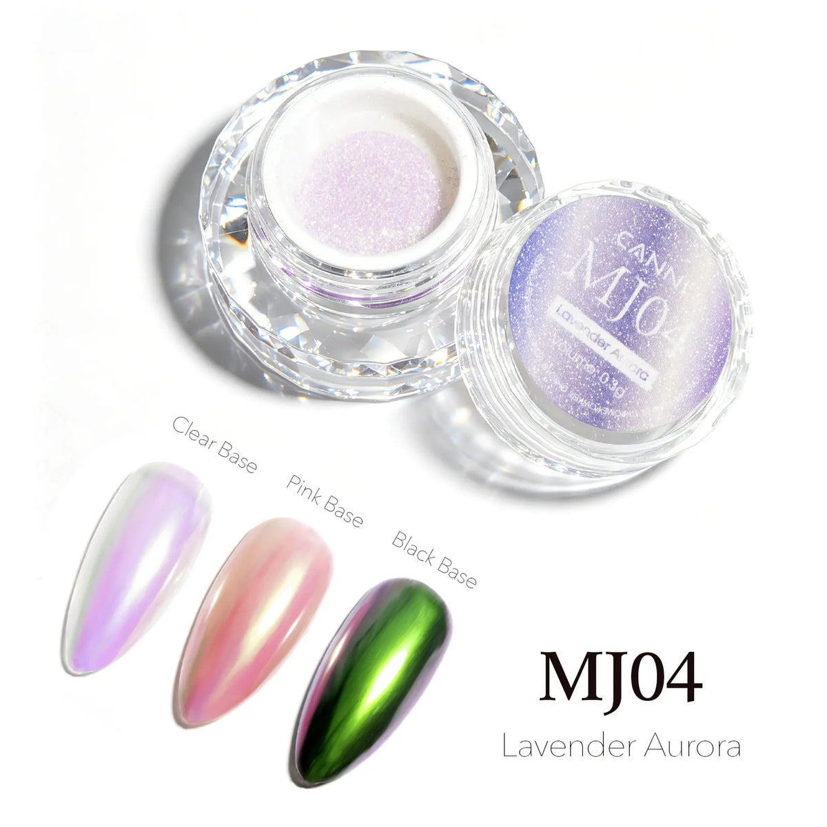 CANNI Top Coat for Chrome Powder 9ml Easy Apply with Stronger Mirror Effect Mirror Metallic Pigment for Gel Nail Art Salon