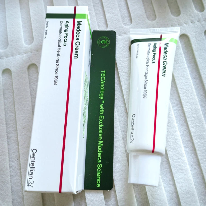 Hot Skincare Product Madeca PDRN Collagen Firming Essence Glowing Eye Patch Time Reverse Tight Lifting Hydration Face Cream 50ml