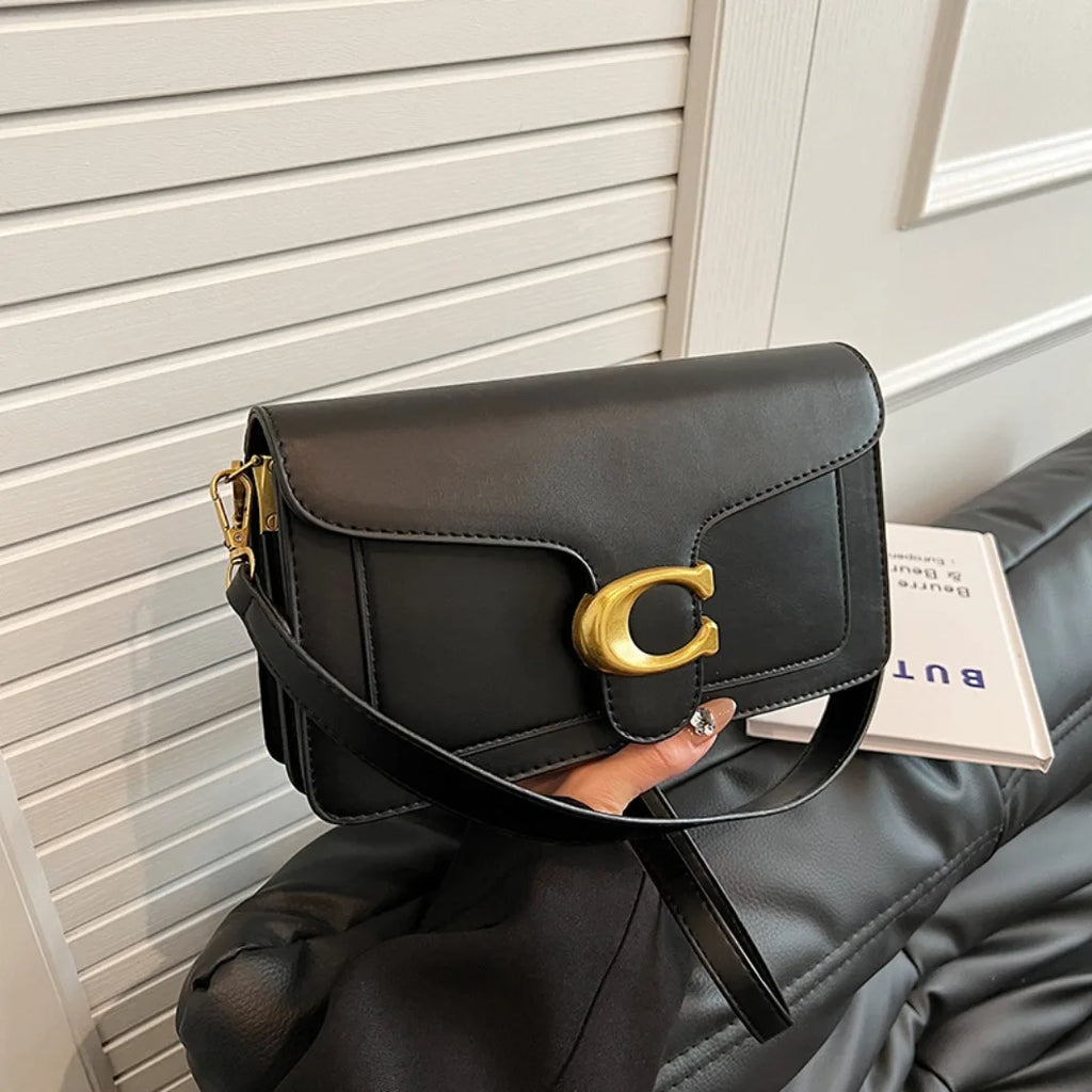 2026 new European retro classic fashionable versatile chain flap crossbody bag, suitable for women to match