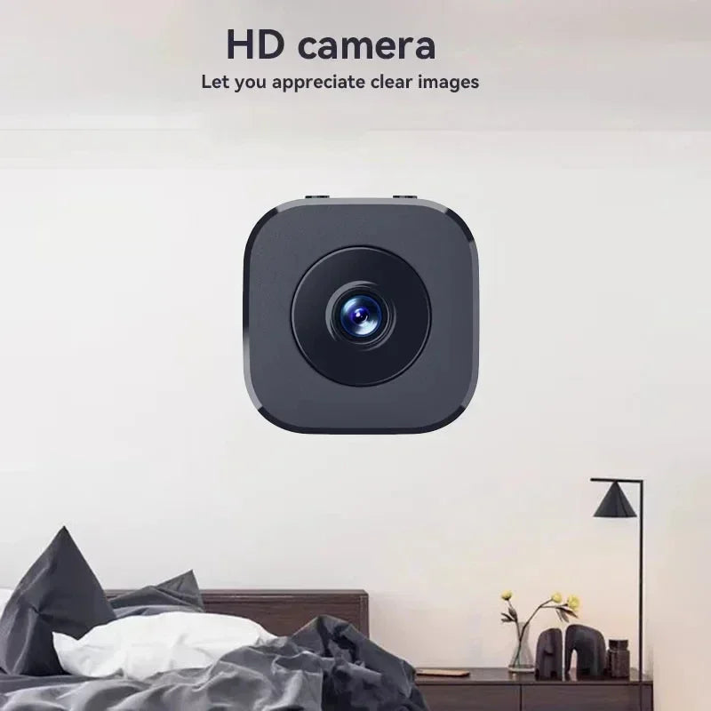 Wireless Mini Security Camera 4K HD 2 Way WiFi Indoor Outdoor Audio Surveillance with Motion Detection Night Vision Camera
