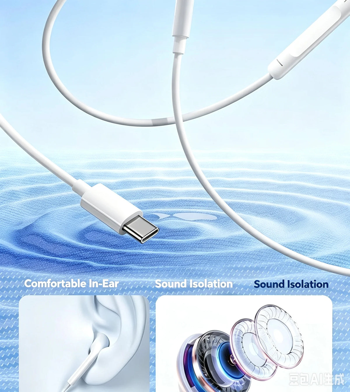 Luxury Headphones For Xiaomi 13 12 11 10 Pro Ultra Wired Earphone For Redmi Note 10 11 12 Turbo 3.5mm In-Ear Earbuds Accessories