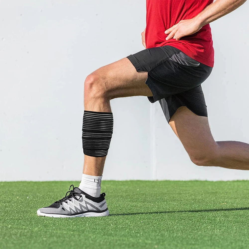 Full-Length 40-300cm Knee Elbow Support Wrap | Adjustable Strap for Sports, Gym & Fitness | Wrist Ankle Pain Relief Bandage Cuff