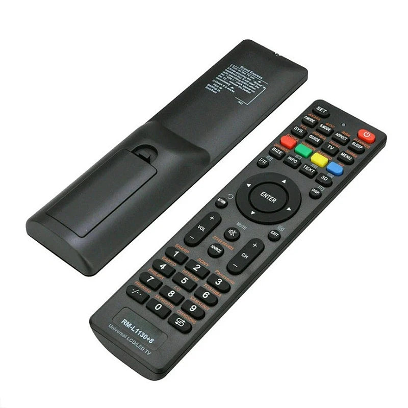 Universal Remote Control for Television RM-L1130+8 ABS Replacement Smart Television Soft Button English