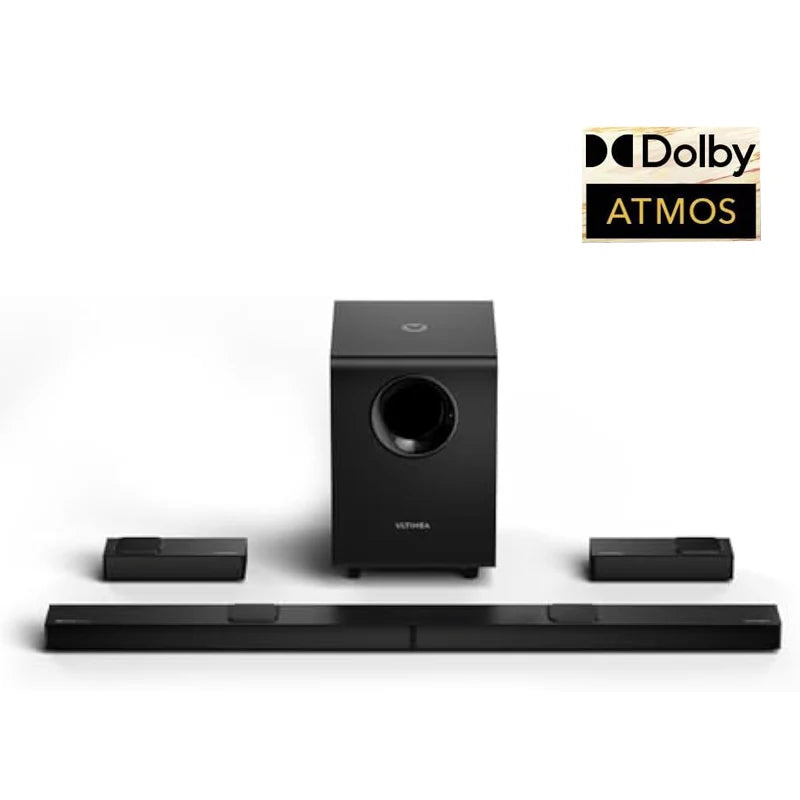 740W Dolby Atmos Soundbar System - 7.1.4ch Home Theater with 8" Wireless Subwoofer