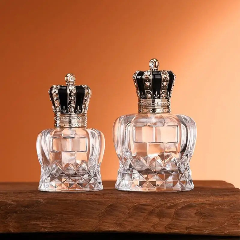 50/100ml Premium Perfume Bottle Clear Thickened Glass Empty Spray Bottle Crimp Nick Bayonet Bottle Need A Tool
