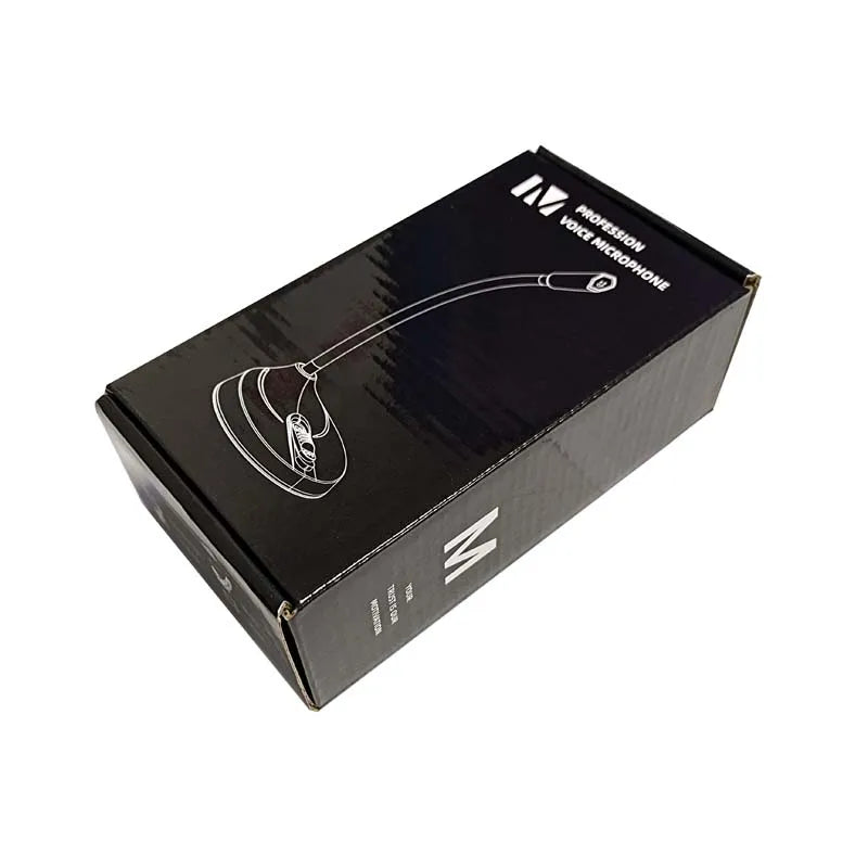 Microphone Live Broadcast Streaming Network Video Microphone Game Audio Call Bending Metal Tube Stable One Touch Control Mic