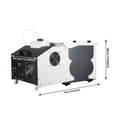3000W 2L/67.63oz Fog Sprayer Stage Show Effect Ice Fog Producer Stage Fog Machine, Low Lying Smoking  for Creating Exciting Visual Effects Remote Control