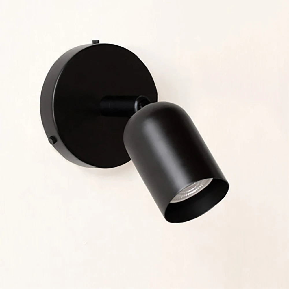 Colorful LED Wall Lamps With Switch Design Modern Wall Lights EU/US Plug Gu10 Spotlights Living Room Bedside Sconce AC110 220V