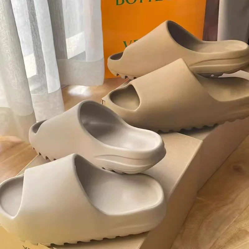 Coconut Slippers Cloud Thick-soled Sandals Summer Fashion Soft Bottom Beach Men Slippers Women's Sandals EVA Slides
