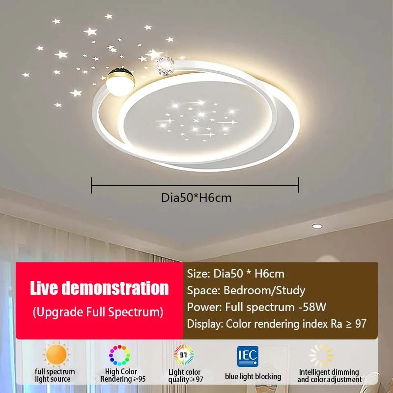 Modern LED Living Room, Dining Room, Bedroom Ceiling Lights, Luxurious and Simple Ceiling Lights, Indoor Home Lighting Fixtures