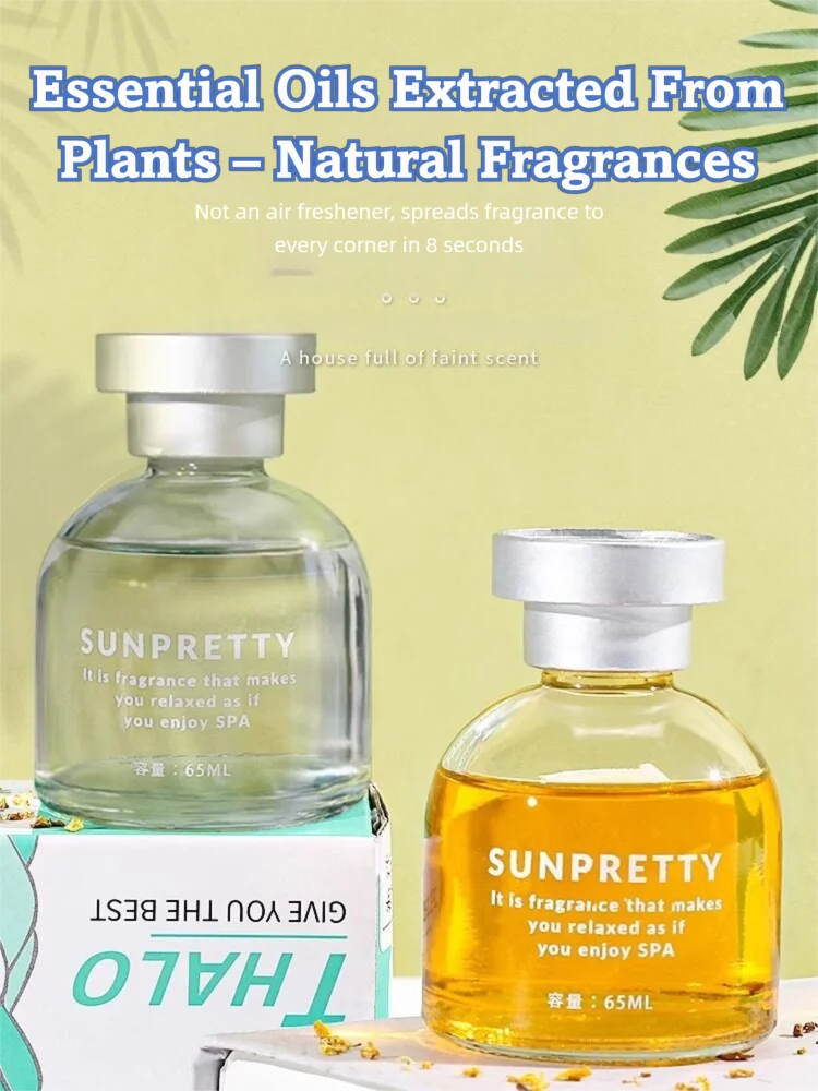 New Update Car Perfume Air Freshener Safe Liquid Decoration Car Air Freshener Essential Oil Diffuser  Durable Deodorant Gel 65ml