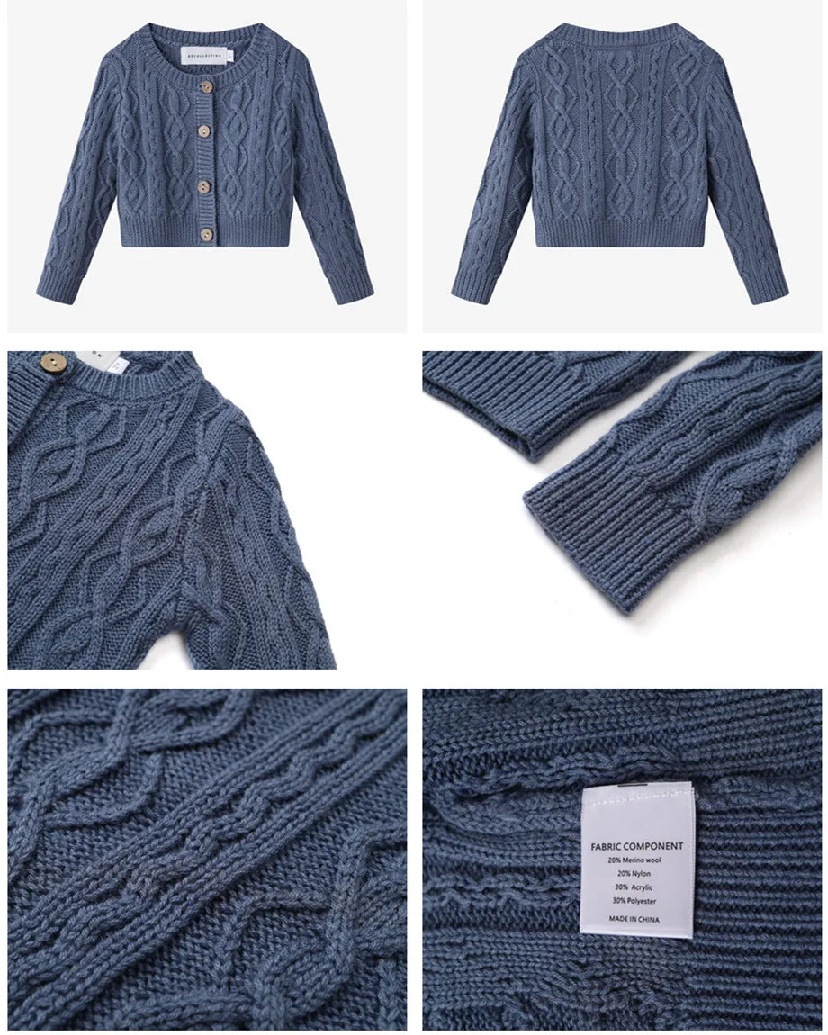 Clearance sale AS 2024 Blue Shabbos collection Print cotton girl clothing  Wool knitted family matching looks grid boys clothing