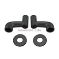 L1EE Shower Faucet Curved Foot Valves Fittings Shower Pipe Bend Connector Bathroom Elbow Reducing Angled Joint