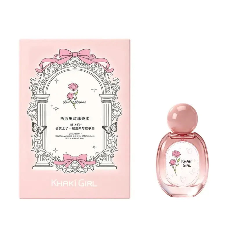 Fresh Rose Fragrance Eau De Toilette Long Lasting Romantic Scent Perfume Elegant Floral Aroma Women Gentle Fragrance Perfume