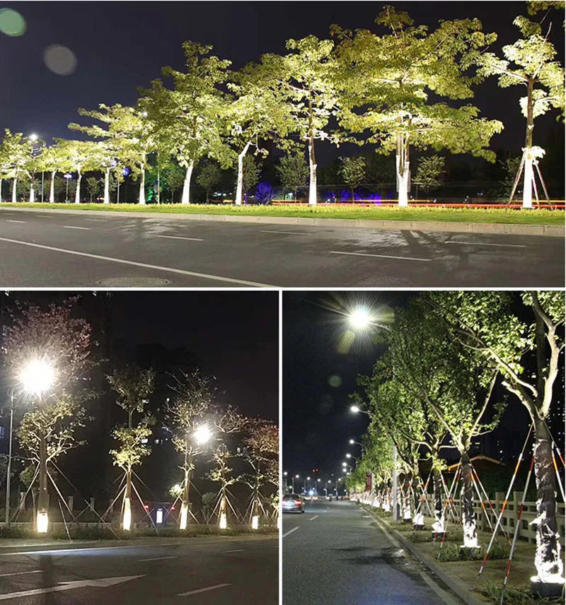 1PCS 12W LED Landscape Tree Light Outdoor Spotlight AC220V DC24V High Power Gazebo Tree Column Garden Illumination
