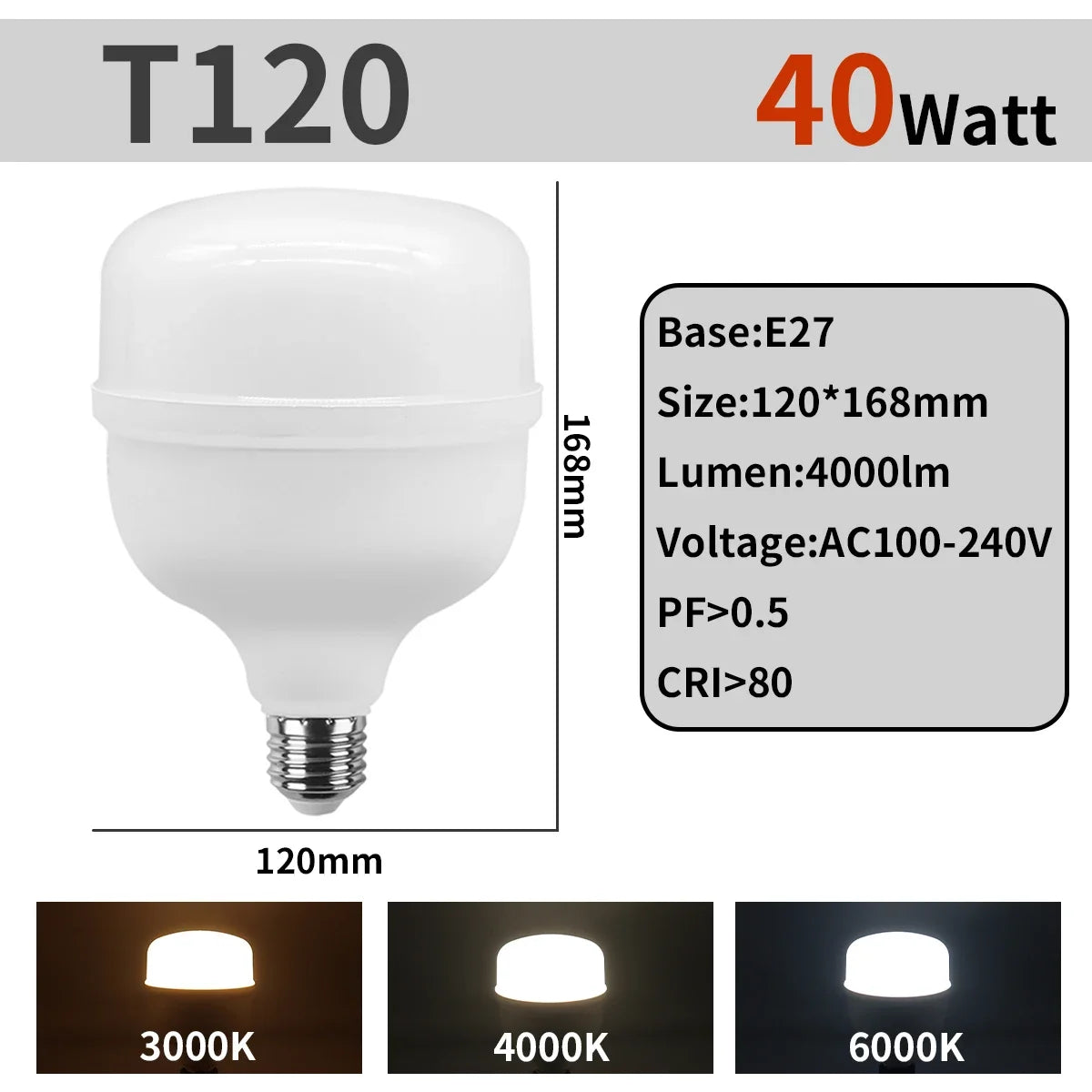 1-5pcs 50W 10W 5000lm Super Bright LED Bulb AC 110V 220V E27 LED Lamp Lampada LED Light Illa Lighting Lamp for Home Livingroom