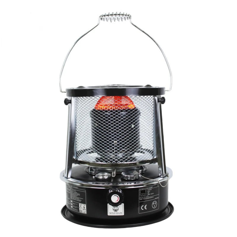 High-efficiency Liquid Fuel Heater, Stainless Steel Indoor Warmer, Non-electric Heating Stove, Portable for Outdoor Camping