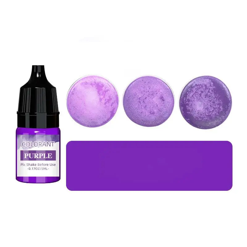 5ml/Bottle Candle Wax Pigment Colorant Non-Toxic Soy Candle Wax Pigment Liquid Dye Soy Wax DIY Soap Dyes Candle Making Supplies