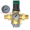 Adjustable Pressure Reducing Valve With Gauge Pressure Regulator Valve Pressure Regulating Valve For Water 감압밸브/регулятор давлен