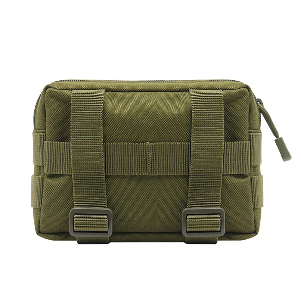 EDC Molle Tactical Pouch Waist Pack Compact Utility Pouches Waist Belt Bag Medical Bags Phone Case Outdoor Hunting Accessories