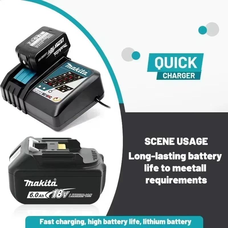 2026 Authentic Makita 9000mAh battery, hot selling 18v tools battery, replaceable DHR202 DJV182 DDF487 DTW700 DGA404 DTD173