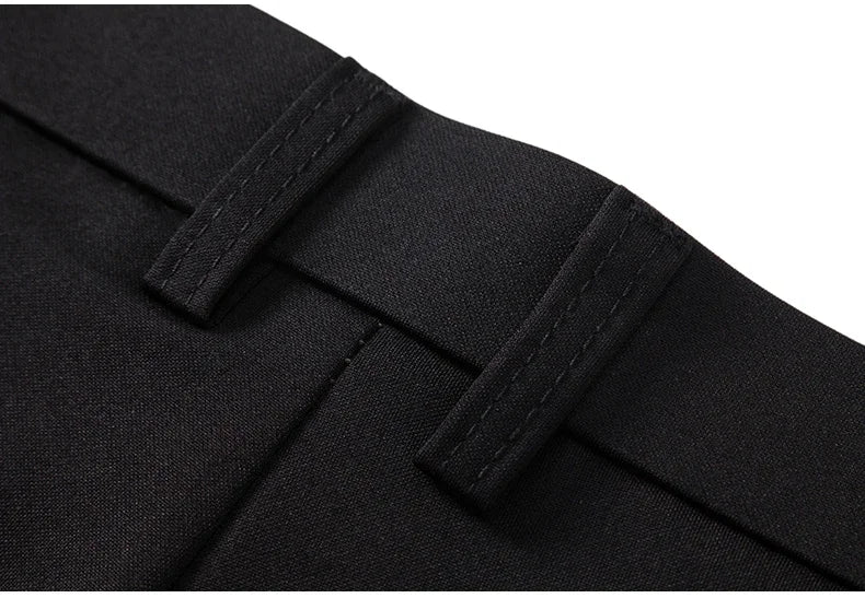Dress Shorts Men Quick Dry Casual Bermuda Shorts Summer Ice Silk Cooling Business Zipper Fly Formal Shorts Men Work Wear Office