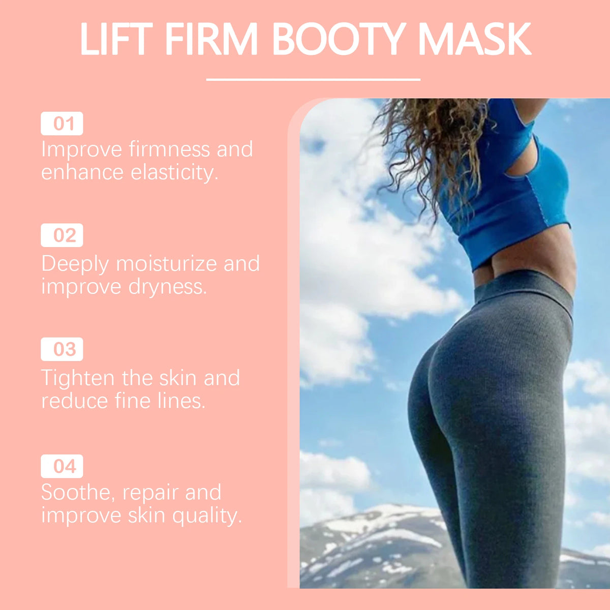 West Month Buttock Moisturizing Cream Buttock Care Firming Hydrating Moisturizing Lifting Nourishing Massage Care Cream