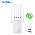 Upgraded Wifi Extender 6 Antennas Dual Band 1200Mbps Through Wall Easy Setup For Home Office Bedroom Wireless Signal Booster Use