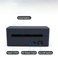 Thermal Label Printer Small Wireless Shipping Label Printer 4X6 inch Portable Maker Compatible with Various systems