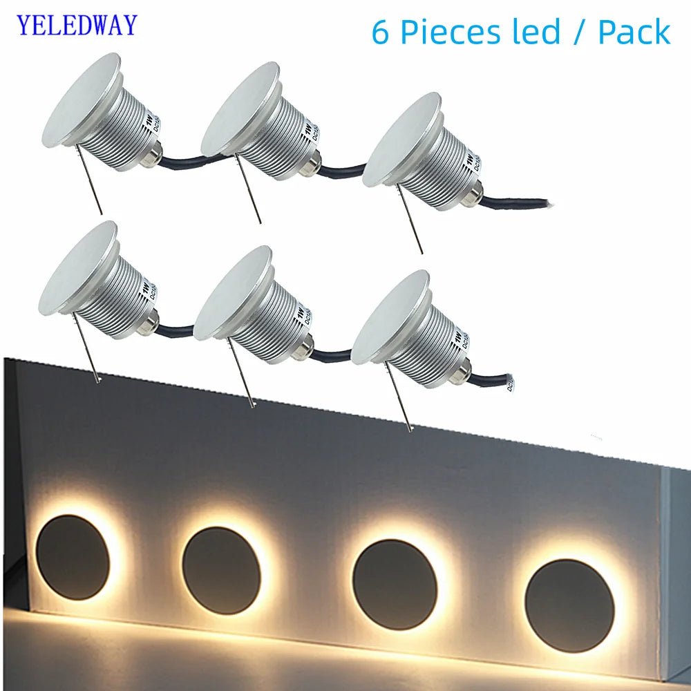 IP67 LED Staircase Wall Lamp Outdoor Waterproof Garden Decorative Stairs Wall Light Porch Corridor Sconce Walkway Lights 12V 24V