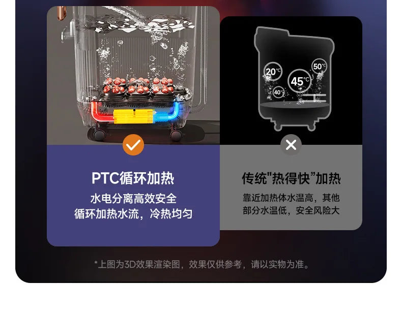 Electric Foot Wash Automatic Foot Soaking Wireless Remote Control Foot Bath Bucket Heating Over The Calf Footbath Machine