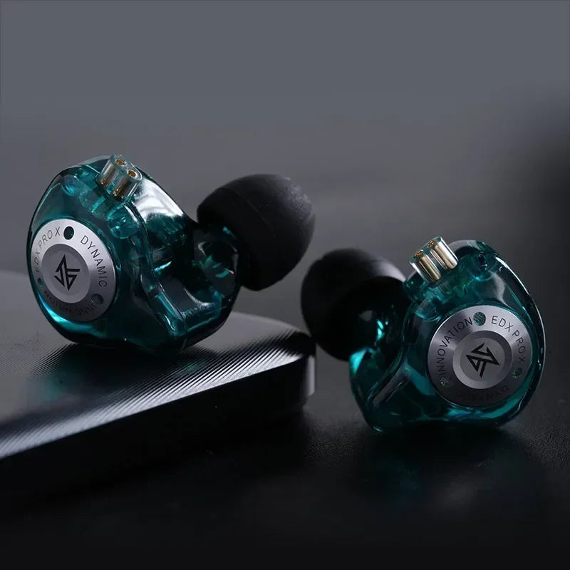KZ EDX PRO X Dynamic Drive Earphone HIFI Bass Earbud DJ Sport Music Cancelling Headsets 2PIN Cable KZ ZSTX ZSN PRO X EDC EDA ZVX