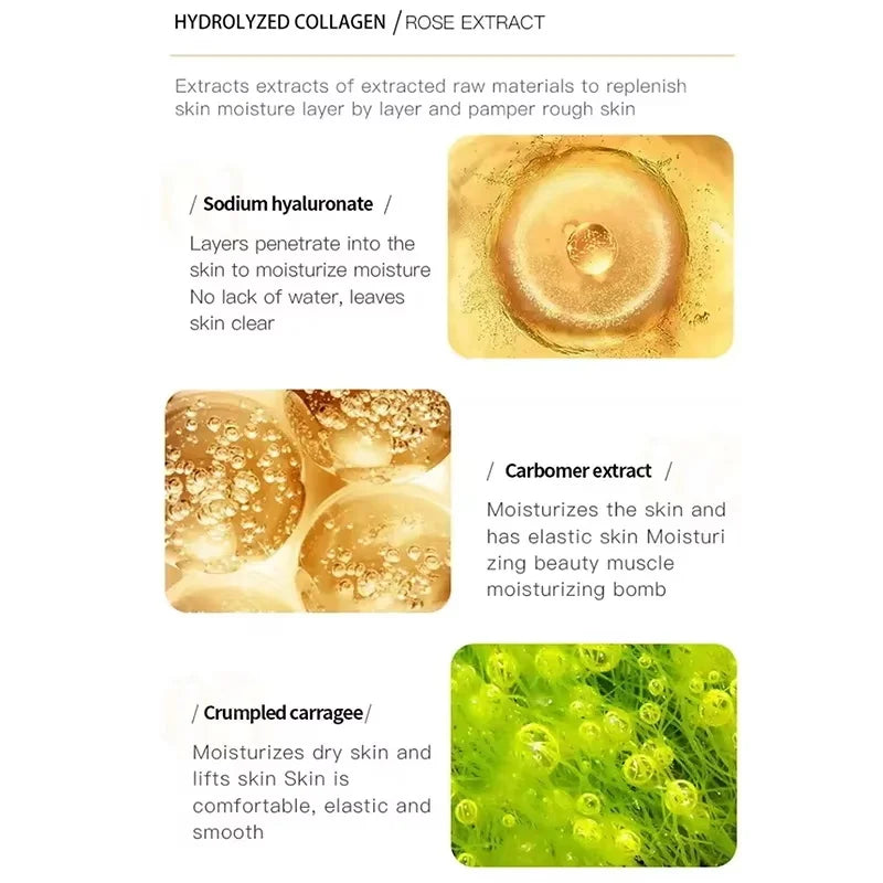 Collagen Pearl Filling Whitening Facial Cream Lifting Firming Moisturizing Korean Cream Face Cream Skin Care For Women Products