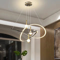 Modern Home Decor LED Pendant Light For Living Room Dining Room Indoor Lighting Dimmable With Remote Control