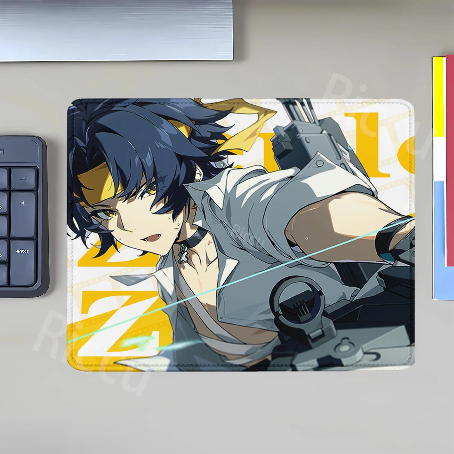 Mouse Pad Zenless Zone Zero Vivian Hoshimi Miyabi Ellen Joe Small Size Mousepad ZZZ Office accessories overlock teclado Desk Mat