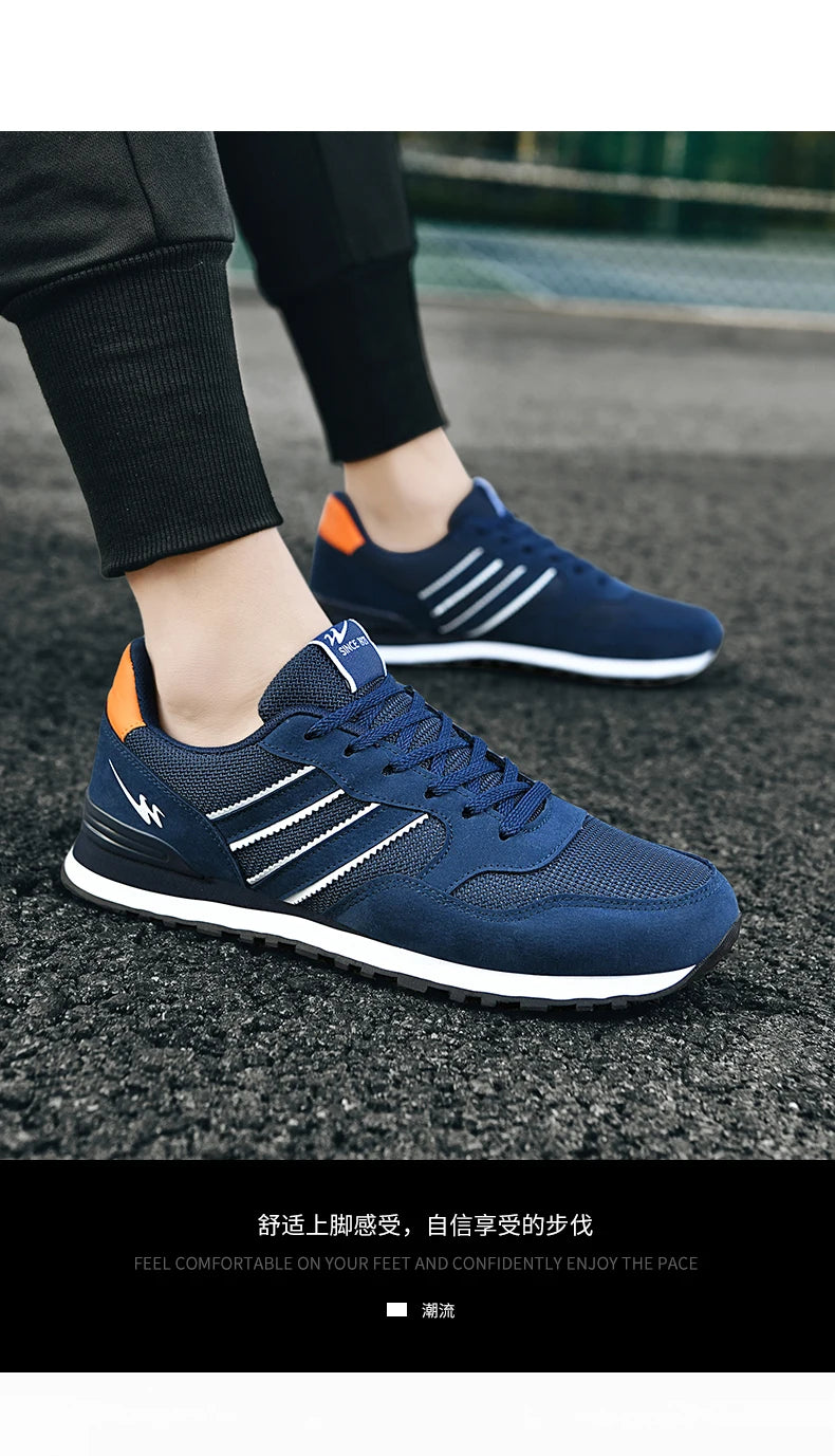 Double Star Men's Retro Running Shoes 2026 April May Breathable Mesh Casual Sneakers VintageClassicLightweightWalkingShoesforMen